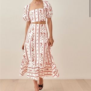 Reformation Yucca Linen Two Piece